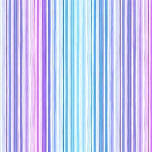 THIN BLUE AND PURPLE STRIPES cotton fabric by the half yard MICHAEL MILLER!