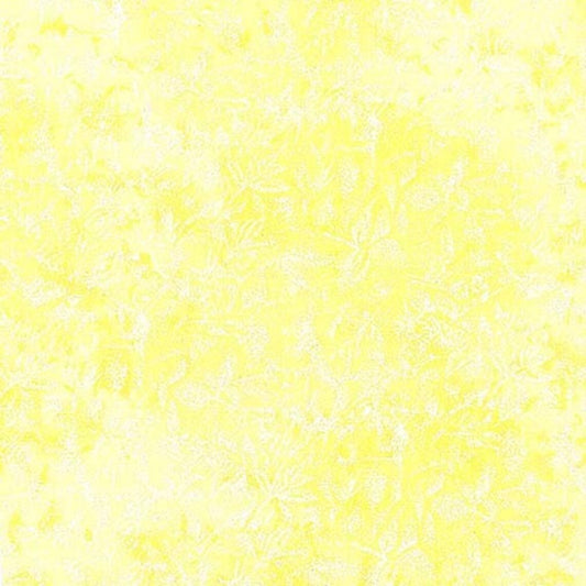 YELLOW "FIREFLY" FAIRY FROST PEARLIZED METALLIC cotton fabric by the half yard MICHAEL MILLER!