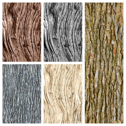 TREE BARK 5 OPTIONS YOU CHOOSE cotton fabric by the half yard QT FABRICS!