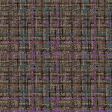 COCO ~ AULAIT ~ TEXTURED GRID BROWN GRAY BLENDER COTTON FABRIC by the half yard MICHAEL MILLER!