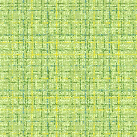 COCO - TEXTURED GRID GREEN BLENDER COTTON FABRIC by the half yard MICHAEL MILLER, 5 coordinates you choose!